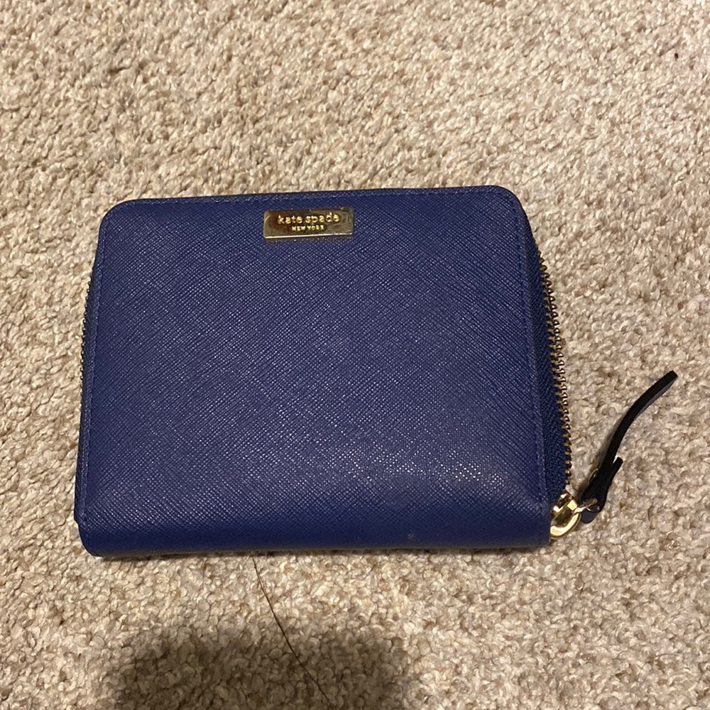 Kate spade navy wallet
